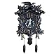 WALPLUS Black Forest Vintage Cuckoo Wanduhr Kuckucksuhr Modern Pendeluhr Kinderwecker Dekoration Jahrgang DIY Kinderzimmer Wohnzimmer Heim