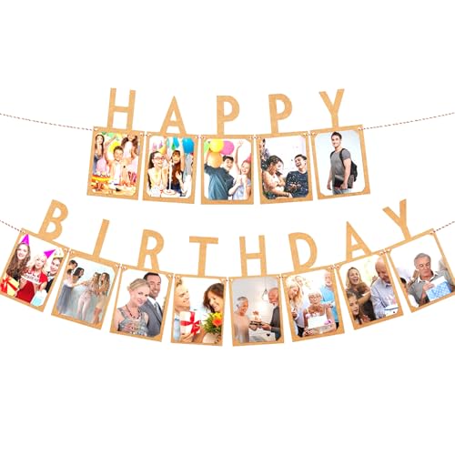 Ovanda Foto Girlande 1 Geburtstag,Banner Kraftpapier, Baby Fotogirlande, Baby Ersten Geburtstag Foto Banner, Mädchen Jungen Happy Birthday Banners,Braun Kraftpapier Girlande,Kinder Monatlich Bild Prop Ovanda Foto Girlande 1 Geburtstag,Banner Kraftpapier, Baby Fotogirlande, Baby Ersten Geburtstag Foto Banner, Mädchen Jungen Happy Birthday Banners,Braun Kraftpapier Girlande,Kinder Monatlich Bild Prop
