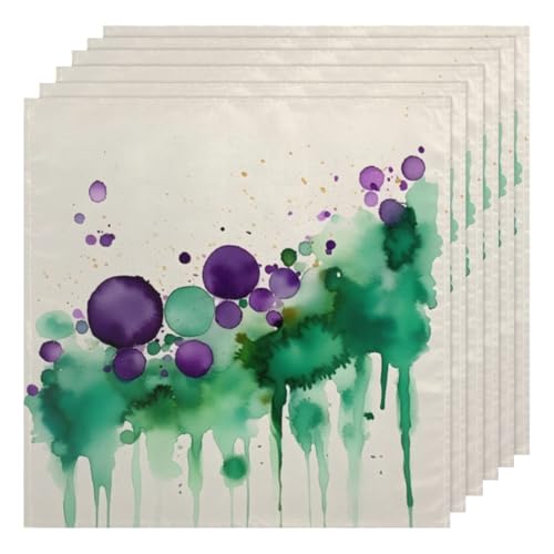 Servilletas de Tela Cuadradas Multicolor Pack 6 50.5x50.5 cm miniatura 1