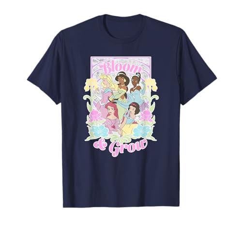T-shirt Disney Princesses floral le cadeau d'anniversaire idéal pour passionnée