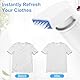 AUAUY Hand Dampfglätter, 700 W Steamer Dampfglätter Reise, 150ML Wassertank Reisebügeleisen Dampf Fast Wrinkle Remover Dampfbürste, Tragbarer Dampfgarer, Kleingeräte Verwendbar für Reisen und Zuhause