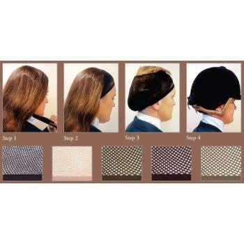 RWR No Knot Hair Net in Five Colors Black/One Size AD