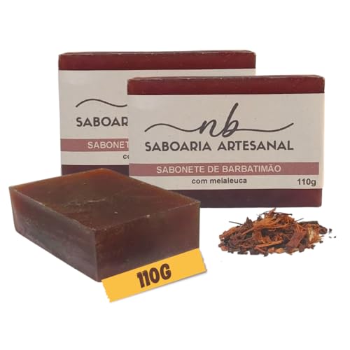 Kit 2 Sabonetes Íntimos com Melaleuca Antibacteriano, Cicatrizant...