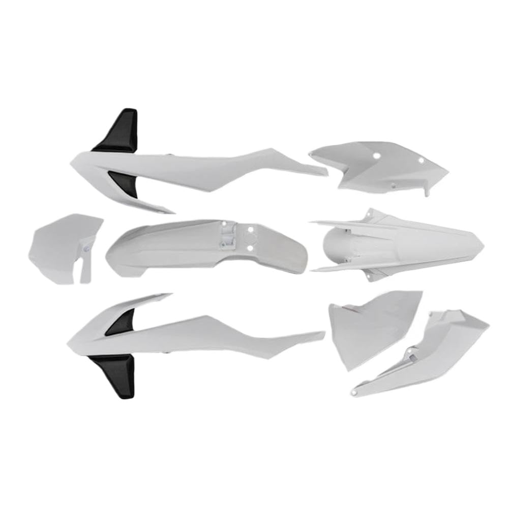 Kit de Carenado de Plástico Compatible con SX SXF XC 2016-2019(White)