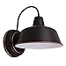 Design House 588269 Mason Industrial Modern 1 Indoor/Outdoor Wall Mount Light with Metal Shade for Porch Entryway Barn, LED / 8 in, Oil Rubbed Bronze