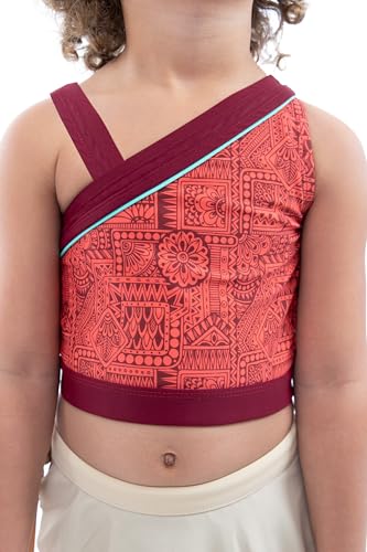 Little Adventures Child Island Princess Two-Piece Swimsuits UPF 50 Double-Lined Machine Washable Soft Spandex Nylon Blend3