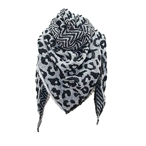 SlimpleStudio Bufanda de Invierno Women's Winter Warm Bufanda Neutral Outdoor Moda Larga Bolsa Mantón Bufanda Bufanda Empaquetado Casual Otoño e Invierno Accesorios Chal (Color : White)