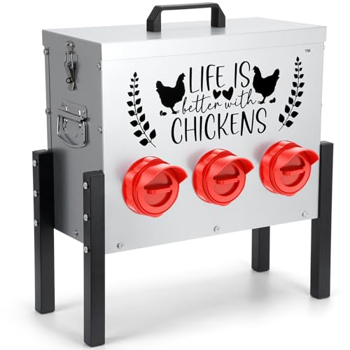 TGEYD 30 lb Chicken Feeder