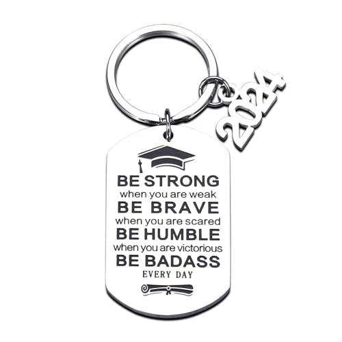Inspirational Graduation Keychain