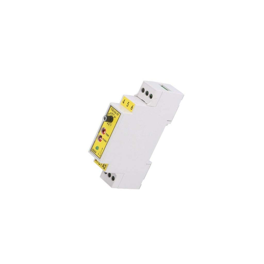 TRAH-D Zeitrelais 15s-12h NO 24VDC/5A,250VAC/5A UStrom: 24VAC 24VDC MIKROBEST