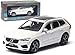 wangch Indietro di Fusione sotto Pressione Auto Volvo XC60 Modello 1:32 del Giocattolo della Lega con Il Real Suoni e luci for i Ragazzi Adatti for la Raccolta, Bianco