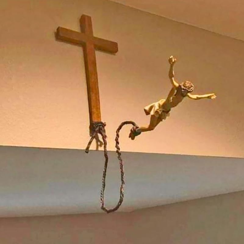 Download Religieuze Paasposter - Domme Konijn, Pasen Is voor Jezus