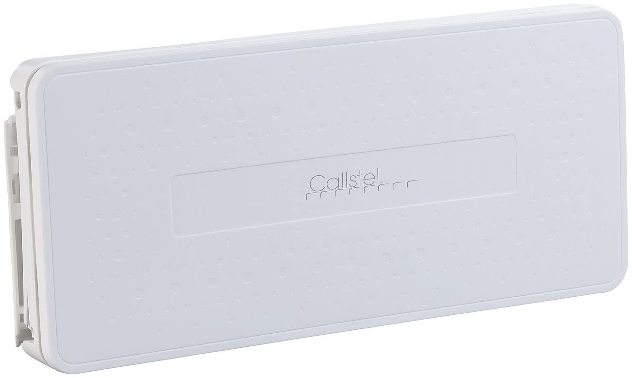 Callstel Netzkabel-Ordner: 4er-Set Kabel- & Steckdosen-Organizer, Kabelschlitze, Belüftung, weiß (Kabelordner, Schachteln zum Kabelsalat Ordnen)