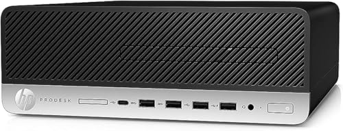 HP ProDesk 400 G5 SFF Desktop Computer, Intel Core i5, 16GB RAM, 512GB SSD, Win11 Pro (Renewed)