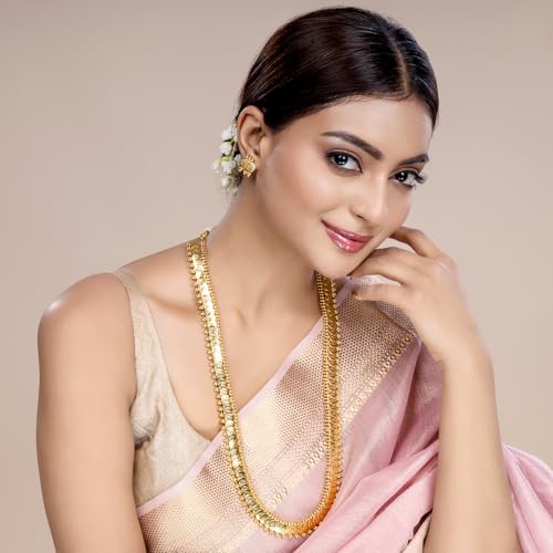 Image of Peora Traditional Bridal Jewelry Set Gift for Women