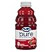 Ocean Spray® Pure Unsweetened Cranberry, 100% Cranberry Juice From Concentrate, 32 Fl Oz Bottle (Pack of 8)