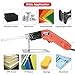 ROMECH Foam Cutter Pro Electric Hot Knife, 200W Air Cooled Styrofoam Cutting Tool Kit- with Heavy-duty Case Blades & Accessories RM-009 (200W Air Cooled)