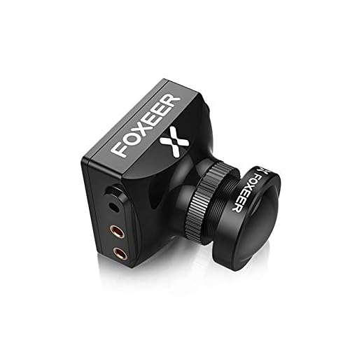 FOXEER FPV Camera Falkor 1200TVL 1.8mm Lens 4:3/16:9 Screen PAL/NTSC Switchable 1/3CMOS G-WDR OSD DC 5V-40V All-Weather Adaptive Camera for FPV Racing Drone Quadcopter by Crazepony