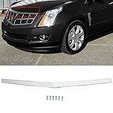 KUAFU Motorhaubenleiste, kompatibel mit 2010–2016 Cadillac SRX, Ersatz für Teil 22774203 GM1235120 Motorhaubenverkleidung, Zierleiste, Chrom