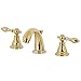 Kingston Brass KB912ACL American Classic Widespread Bathroom Faucet, Polished Brass