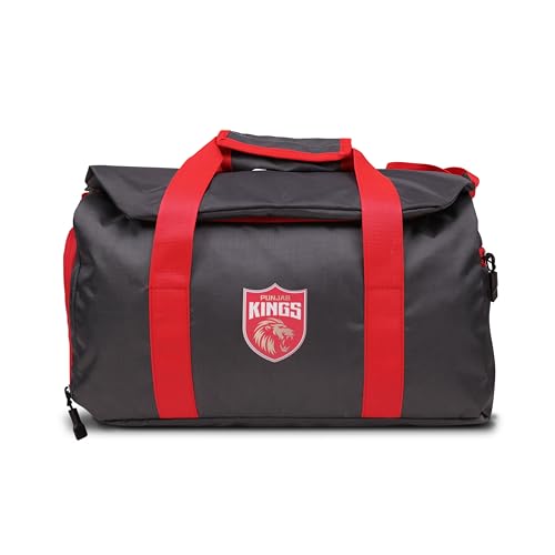 Image of Nivia X Punjab Kings Blend Duffle Bag 20L - Ventilated Shoe Compartment, Mesh Organizer, Quick-Access Pocket for Gym & Short Travel