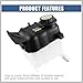 RATCHROLL 1 Set Coolant Fluid Overflow Bottle Tank Reservoir with Cap for Ford Explorer 2011-2019 Taurus 2008-2019 AG1Z8A080 Replacement Car Parts