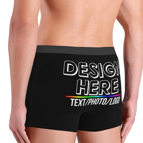 Custom Boxers for Men Father Husband Boyfriend Personalized Funny Underwear Gifts for Valentine's Day Anniversaries3
