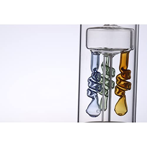 Teloni Glaszigarettenrohr Wasser Zigarettenpistole 17,5 cm Glas Bong – Bild 5
