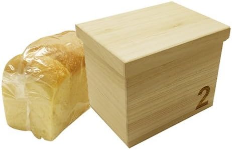 桐ブレッドボックス「２」（パン保存ケース）【高級桐天然木使用】　(日本製)