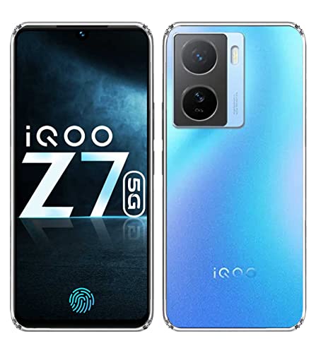 Image of Soft Silicone TPU Back Cover Compatible with iQOO Z7 5G