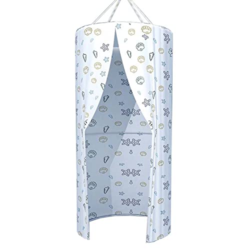 Hängende Runde Dusche Abdeckung, Duschvorhang Für Outdoor-Camping,...