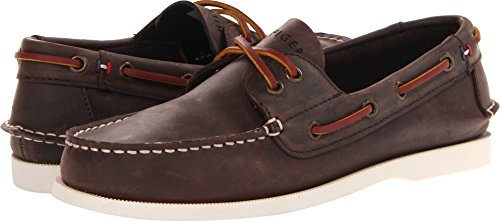 Tommy Hilfiger Men's Bowman Boat Shoe,Coffe Bean,10 M US