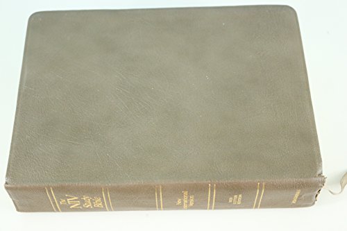 NIV Study Bible 1985 Tribute to Edwin Palmer bonded leather