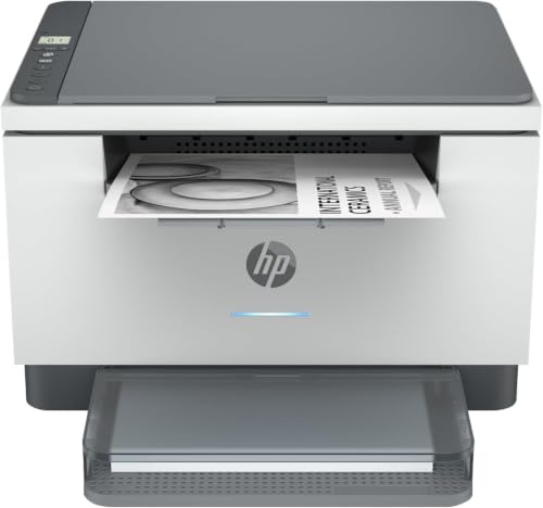 HP LaserJet M234dw 6GW99F, Impresora Láser A4 Multifunción Monocromo a Doble Cara Automática, Escaner, Copiadora (29 ppm, Wi-Fi, Ethernet, Procesador 500MHz, Memoria 64MB, Smart App) Blanca y Gris