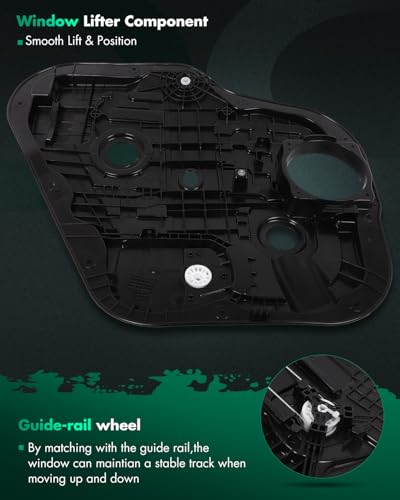 Image of SCITOO Rear Left Driver Side Power Window Regulator without Motor Compatible with 2016-2020 for Kia for Sorento, 83471C5000