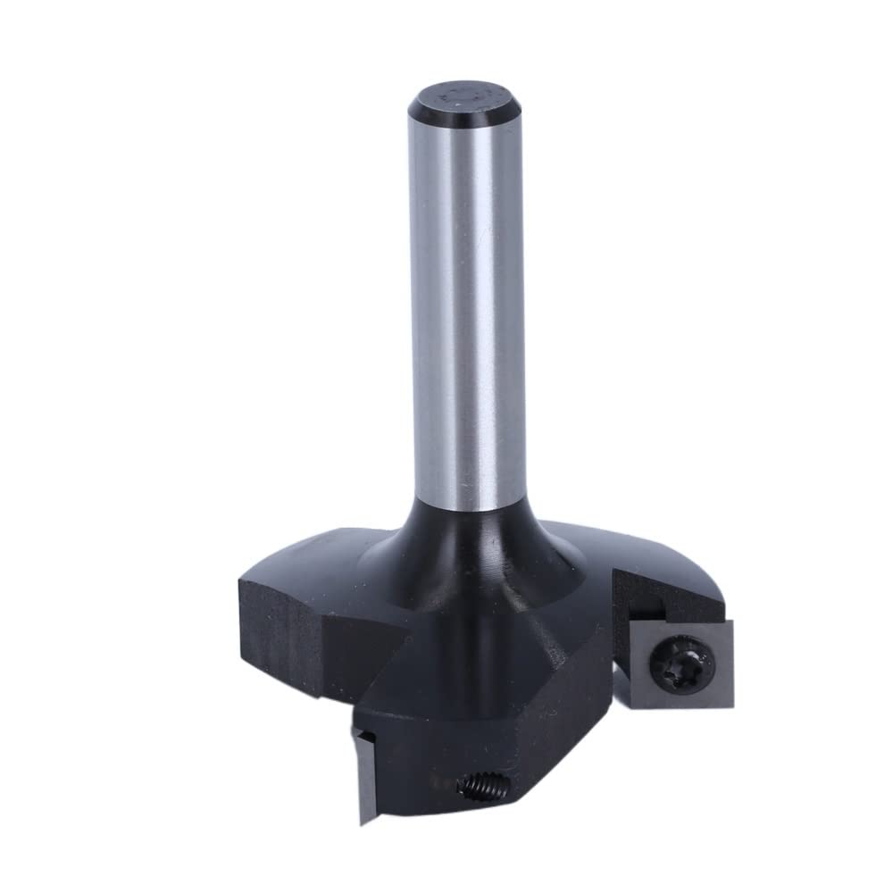 1 pz 8mm Gambo sostituibile Lama piallatura Faccia Fresa Inserto Stile spoilboard Punte del Router for affioramento CNC for Legno (Size : Single Bit)