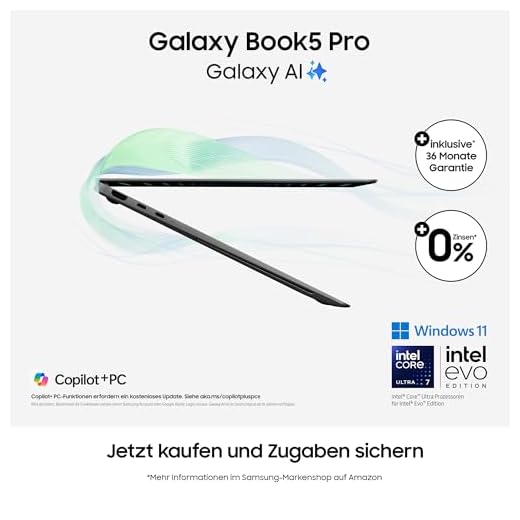 Samsung Galaxy Book5 Pro 14-Zoll Laptop