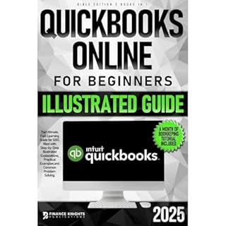 QuickBooks Online for Beginners Bible Edition [2 Books in 1] Audiolibro Por Finance Knights Publications arte de portada