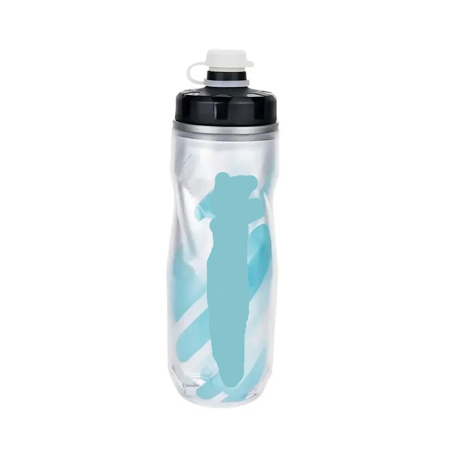 QuxetlRyz Sports Water Bottle Bicycle Water Bottle 600ml Light Mountain PP5 Heat - And Ice-protected Outdoor Sports Cup Cycling Equipment(A)
