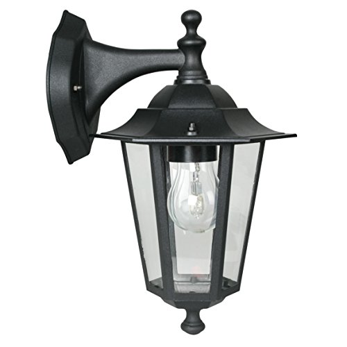 650R2 - Aplique exterior Classic descendente 31 cm 60W Negro