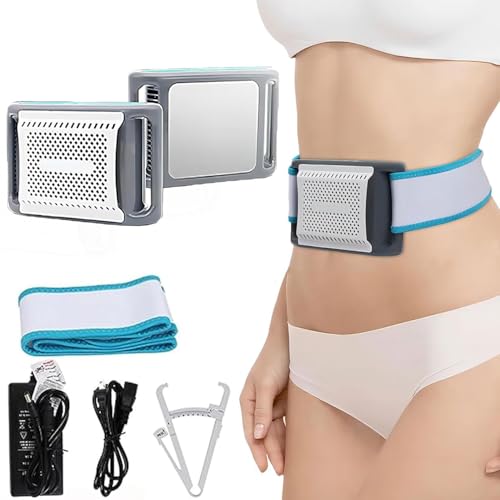 Cinturón de Criolipólisis Portátil Máquina Reducción de Grasa para Adelgazar Barriga y Muslos Moldeadora Corporal con Masaje Anticelulitis Congelada y Reafirmación de Piel para Uso en Casa Imagen de Cinturón de Criolipólisis Portátil Máquina Reducción de Grasa para Adelgazar Barriga y Muslos Moldeadora Corporal con Masaje Anticelulitis Congelada y Reafirmación de Piel para Uso en Casa