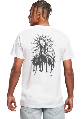 Mister Tee Sacred Mary Tee t-shirt graphique en coton pour look décontracté - 3