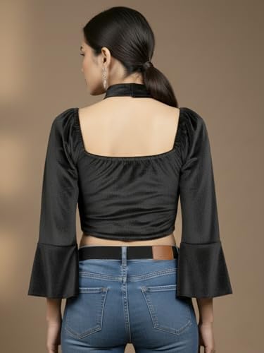 Image of ADDYVERO Women High-Rise Wide Leg Denim Jeans