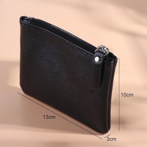 generic Zipper PU Leather Wallet, ID Card Case Coin Purse PU Leather Card Holder, Leather Vintage Purse Pouch Pocket Card Case PU Leather Purses(light brown), AM15SD0BC7SUS2