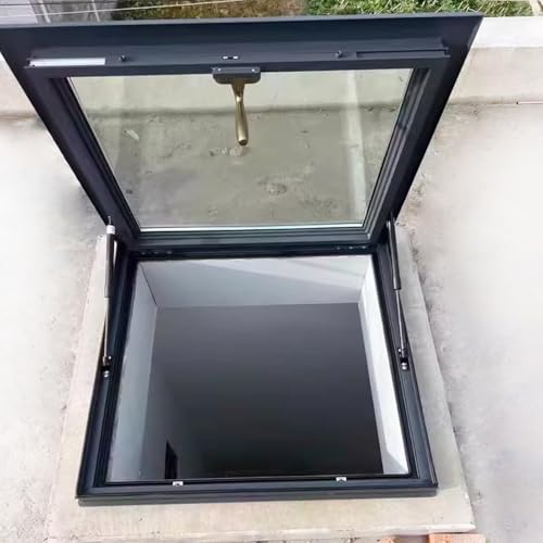 Tragaluz de aluminio con vidrio templado de gran aislamiento termico