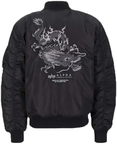 ALPHA INDUSTRIES Alpha Industries MA-1 Dragon Emb Bomber Jacket