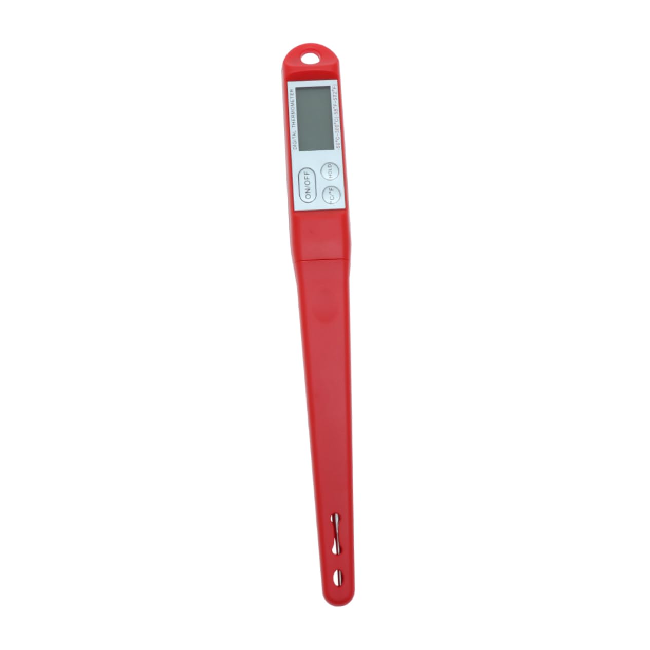 Ciieeo 3piezas Digital De Cocina Sonda De Inoxidable Para Carnes y Alimentos Lectura Instantánea Herramienta De Cocina Para Bbq y Uso Doméstico Rojo