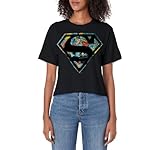 DC Comics Superman Face Logo Women's Crop Top