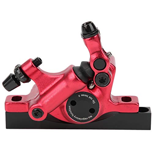 RiToEasysports Scooter Brake Caliper, Conversion Replacement Accessories Oil Brake Adapter Set for Xiaomi M365 Scooter (Red)