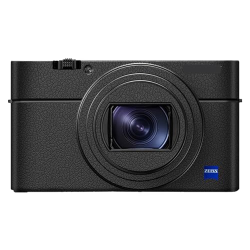 Autocollant anti-rayures Sony RX100VII RX100M7 en cuir noir